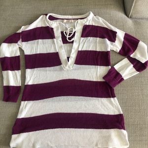 Loft cotton pullover sweat